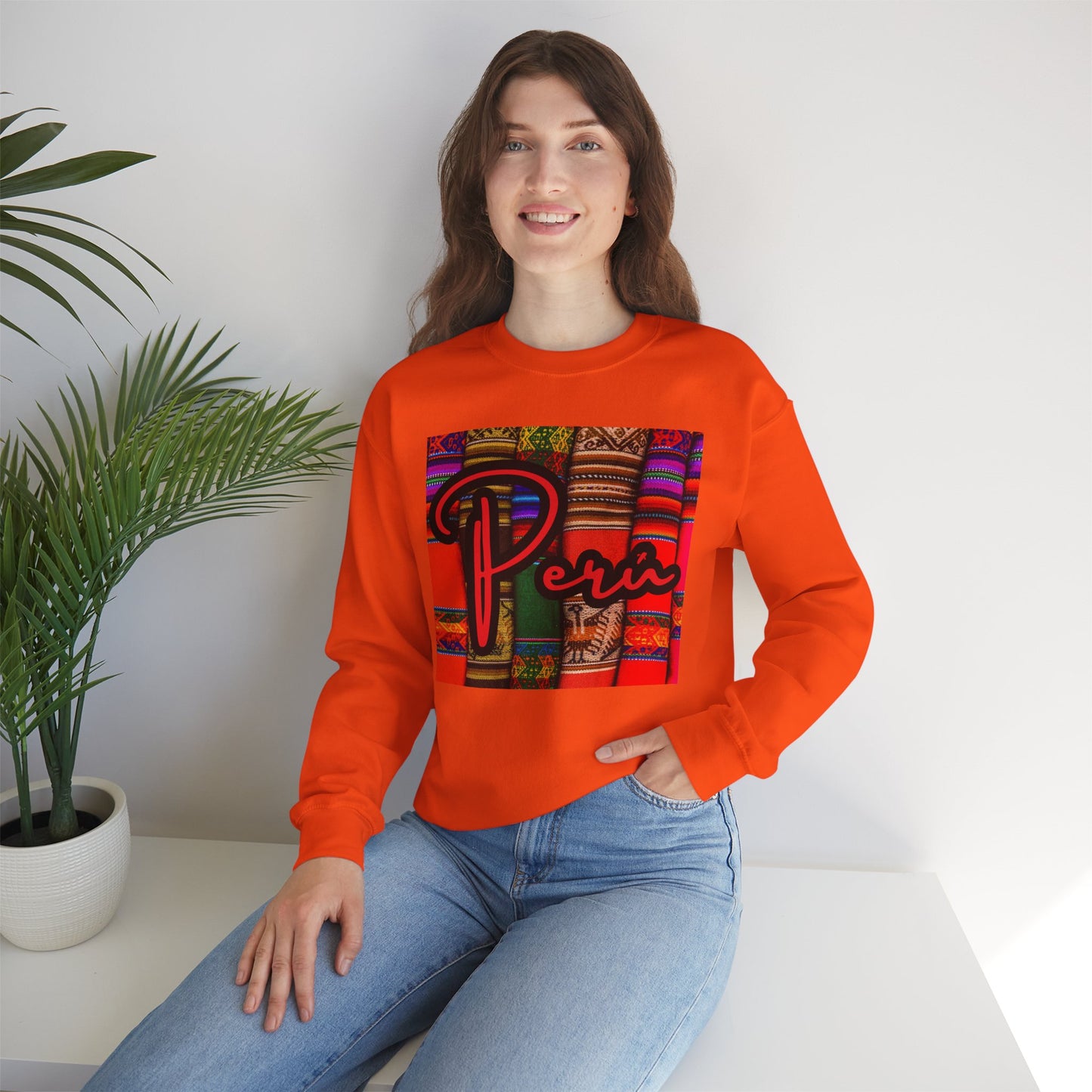 Best Unisex Sweatshirt Perú Colors