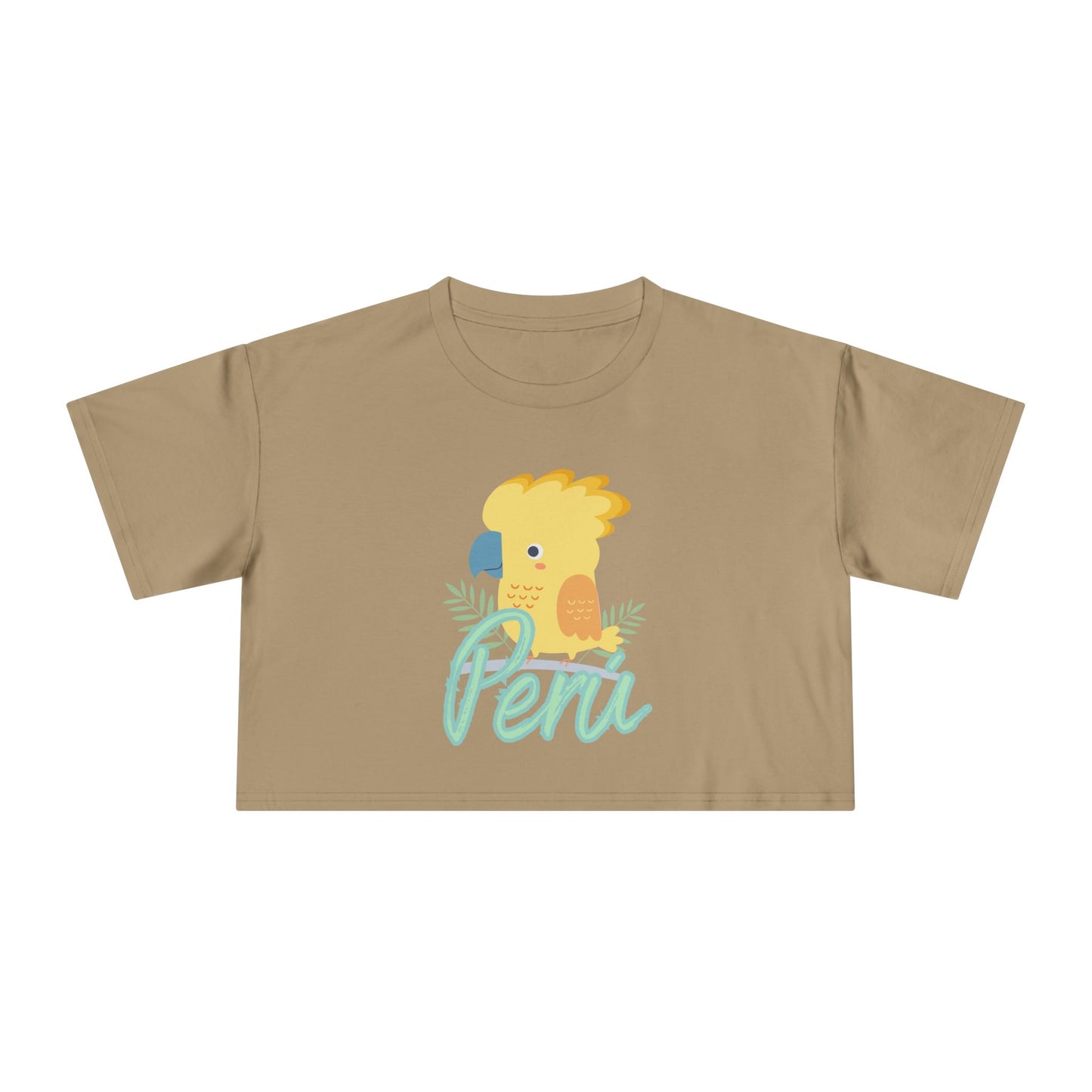 Best Peru Cockatoo Crop Top | Peruvian Gift USA
