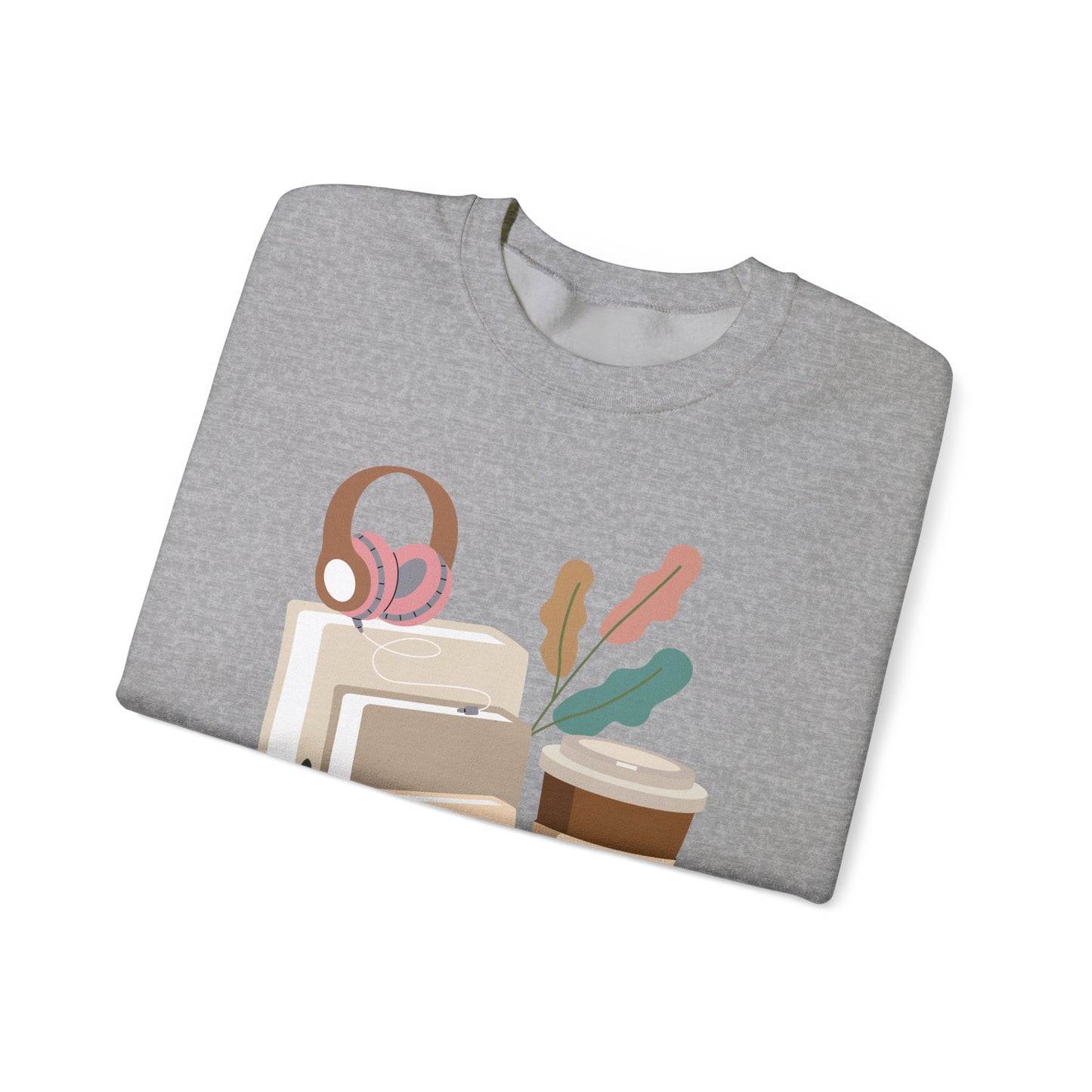 Best Unisex Coffee Sweatshirt for Triple-Threat Enthusiasts: Caffeine, Pages & Playlist