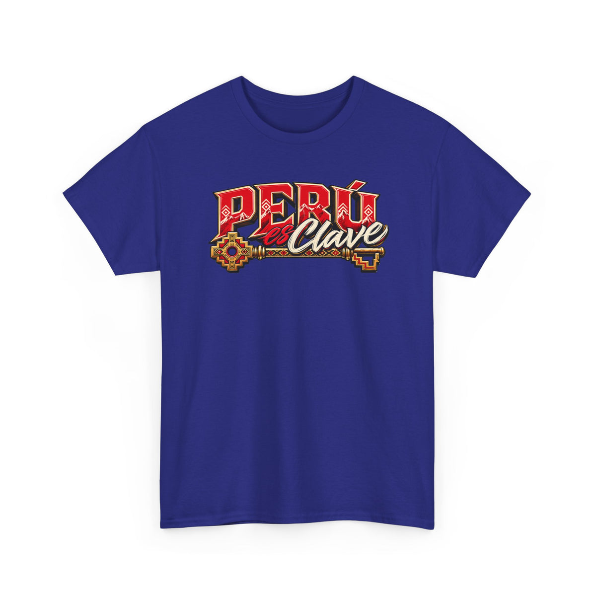 Best Perú es Clave T-Shirt - Gold Key & Andes Peruvian Tee