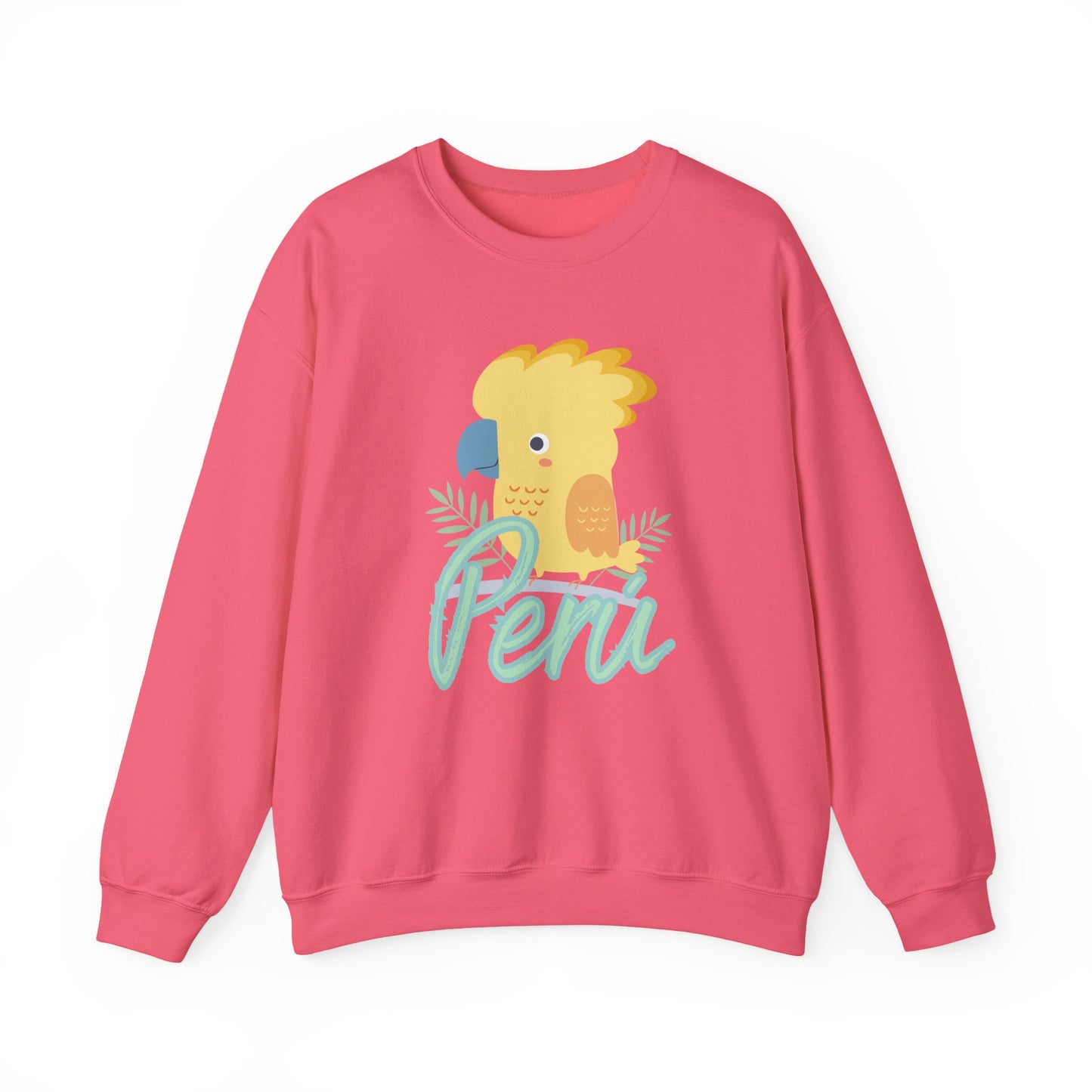 Best Peruvian Unisex Sweatshirt "Gallito de las Rocas"