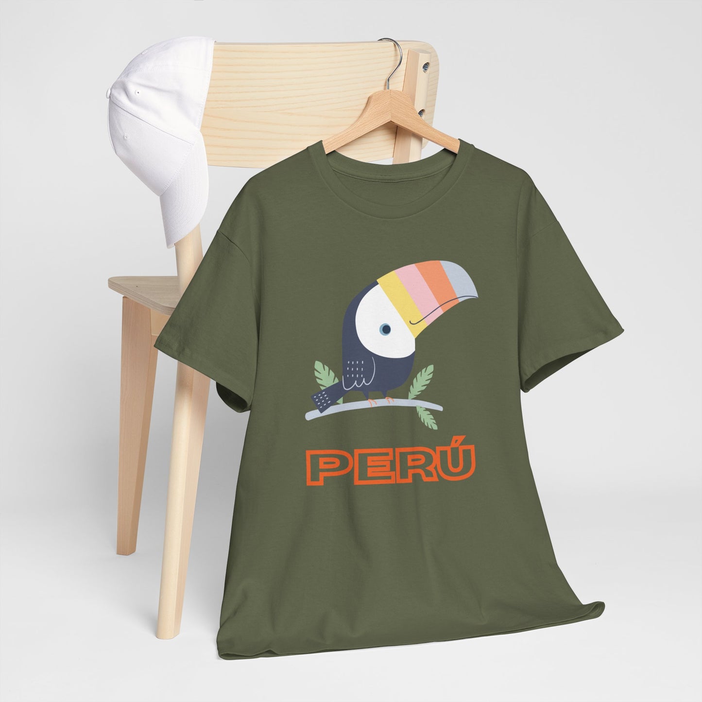 Best Peru Colorful Toucan T-Shirt USA Unisex Tropical Bird Tee