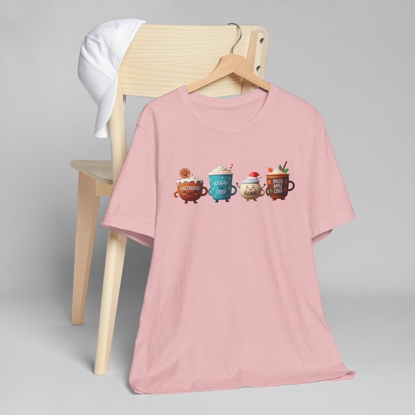 🍪☕ Gingerbread & Holiday Cheer T-Shirt USA | Festive Coffee Tee