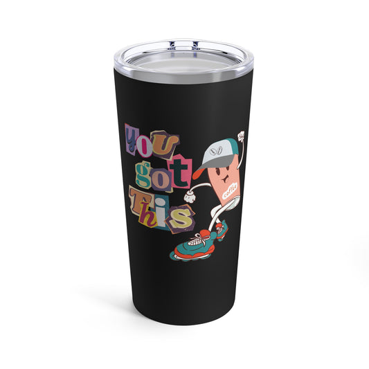 Best tumbler Motivational Brew: 'You Got This' Skating Coffee Tumbler Trend