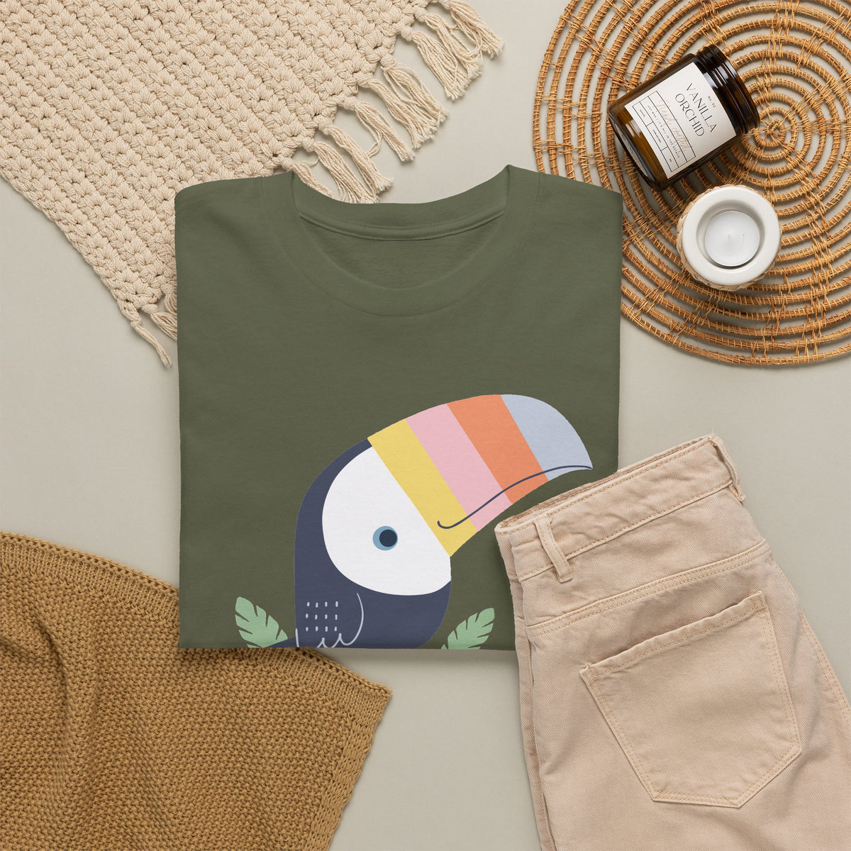 Best Peru Colorful Toucan T-Shirt USA Unisex Tropical Bird Tee