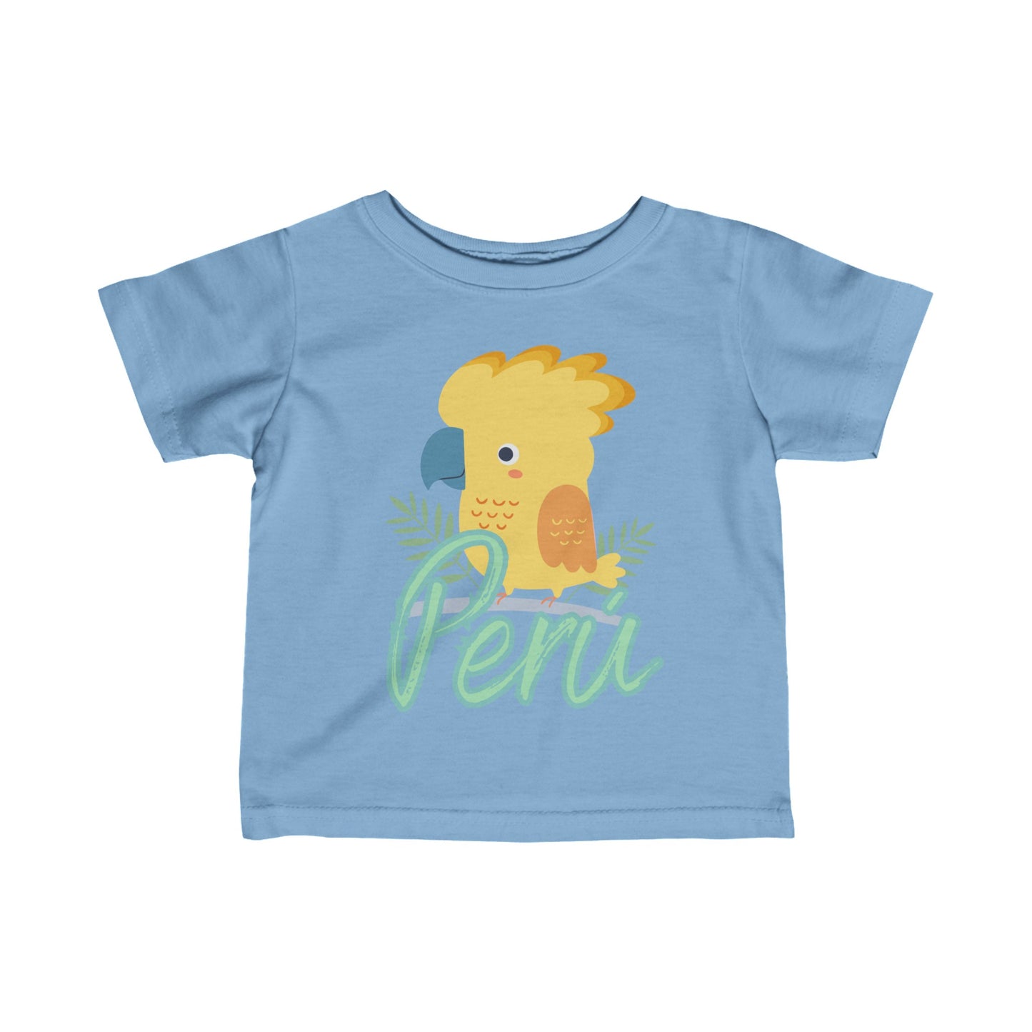 Best Peruvian Infant Fine Jersey Tee "Peru Gallito de Las Rocas"