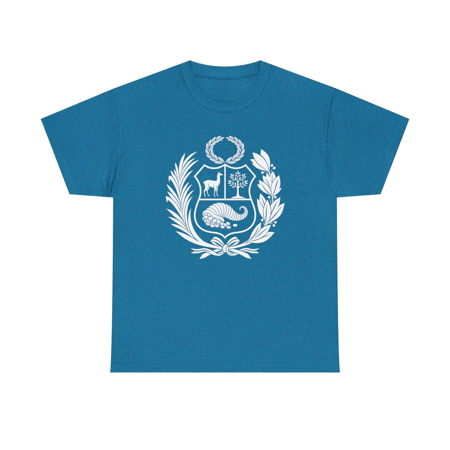 Best Peru Coat of Arms T-Shirt USA Unisex Peruvian Pride Tee