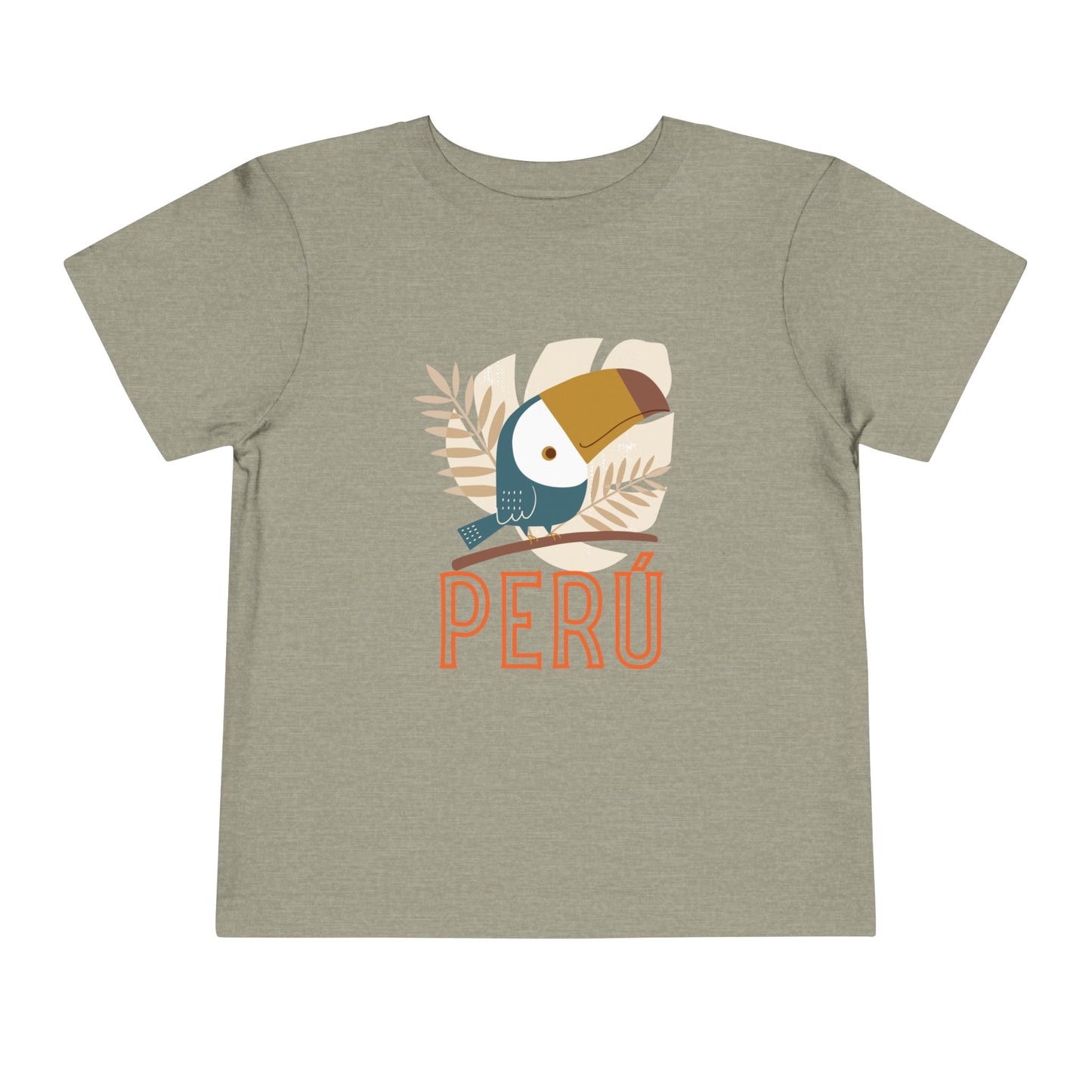 Best PeruvianToddler Short Sleeve Tee "Peru Toucan"