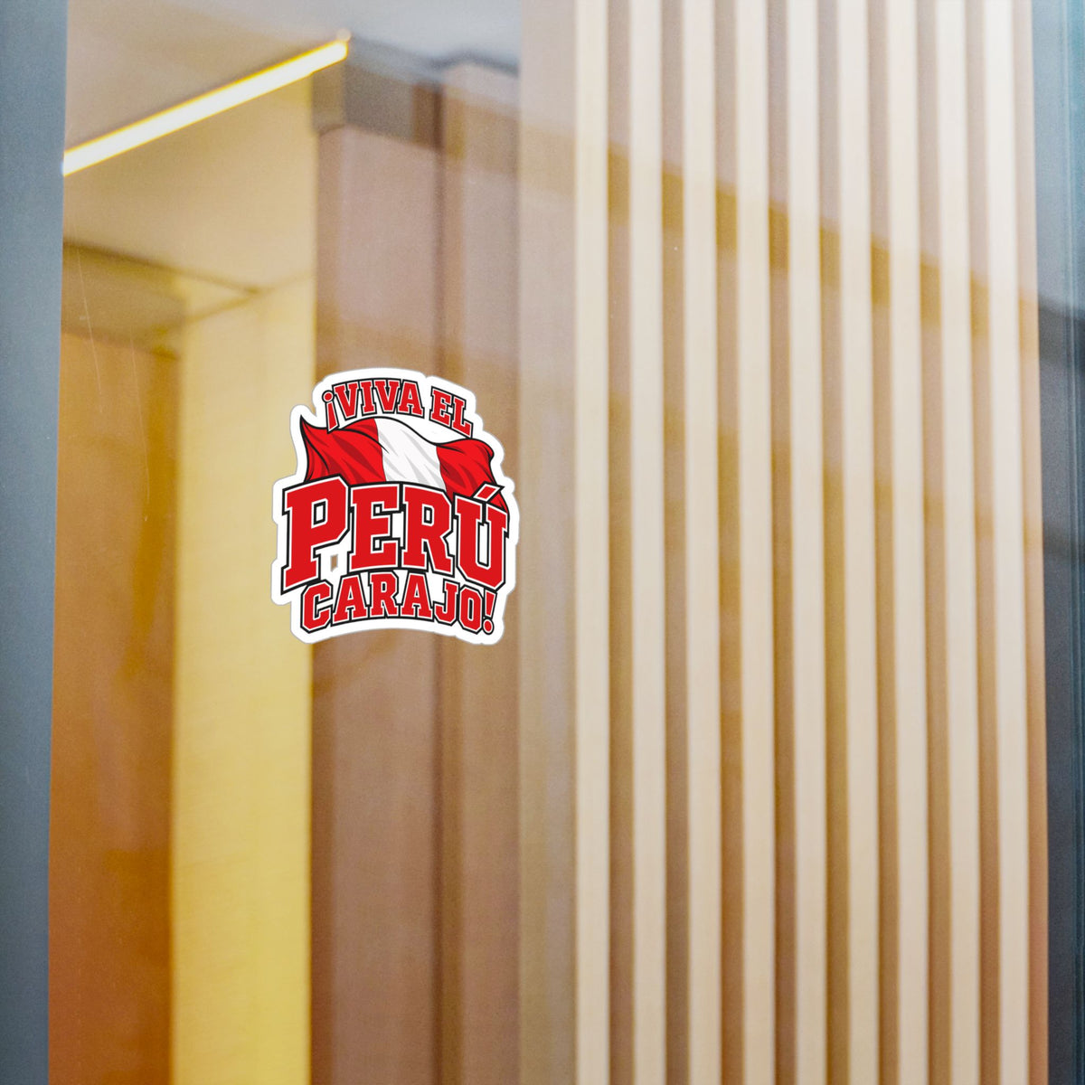Best Viva el Perú Carajo Sticker - Peru Flag Pride Decal