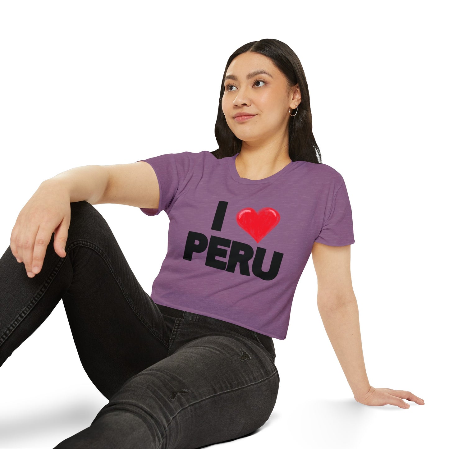 Peruvian Crop Top "Love Peru"