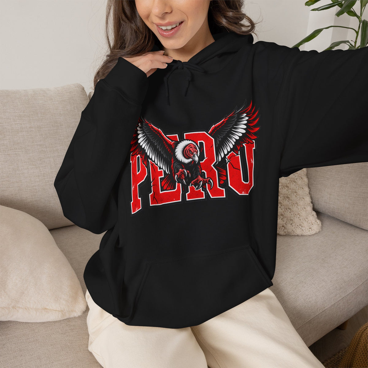 Best Peru Condor Hoodie - Bold Peruvian Tee