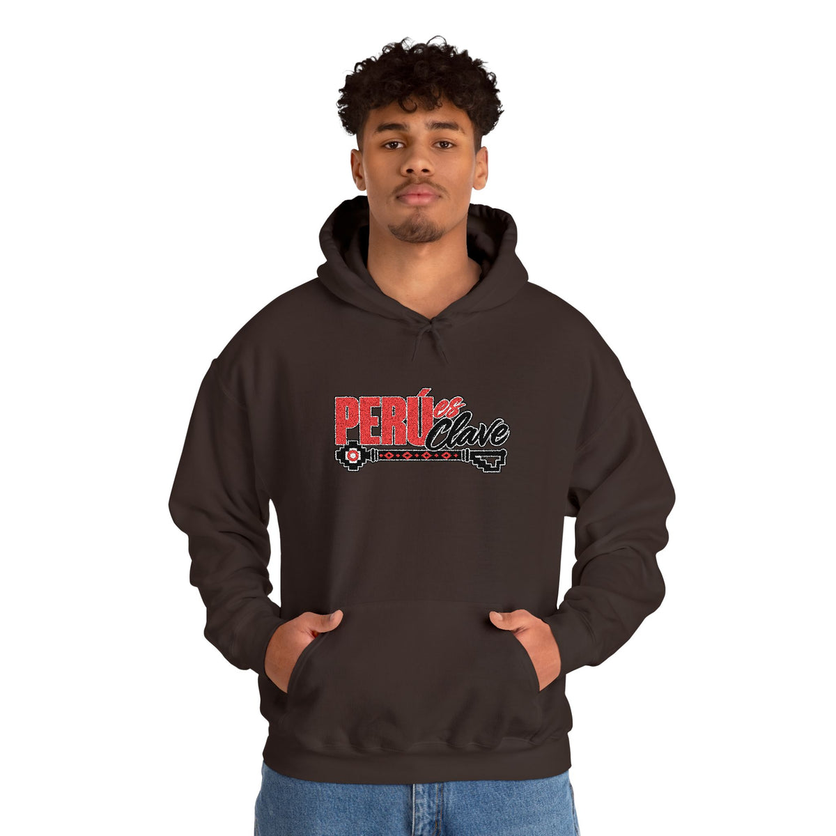 Best Peru Es Clave Embroidered Hoodie USA