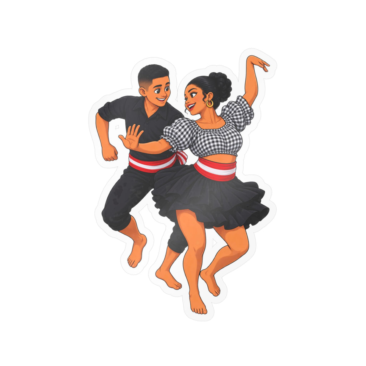 Best Peruvian Festejo Sticker - Afro-Peruvian Dance Decal