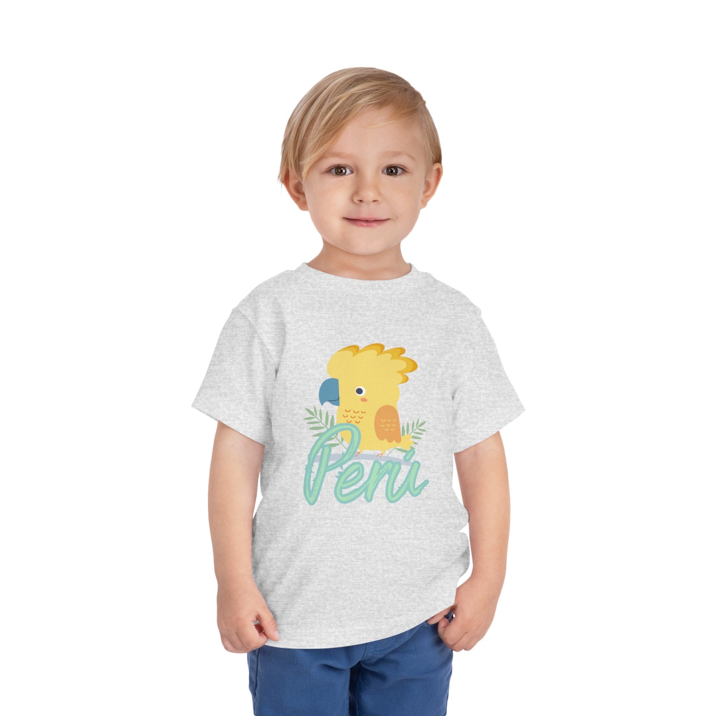 Best PeruvianToddler Short Sleeve Tee "Peru Jungle"