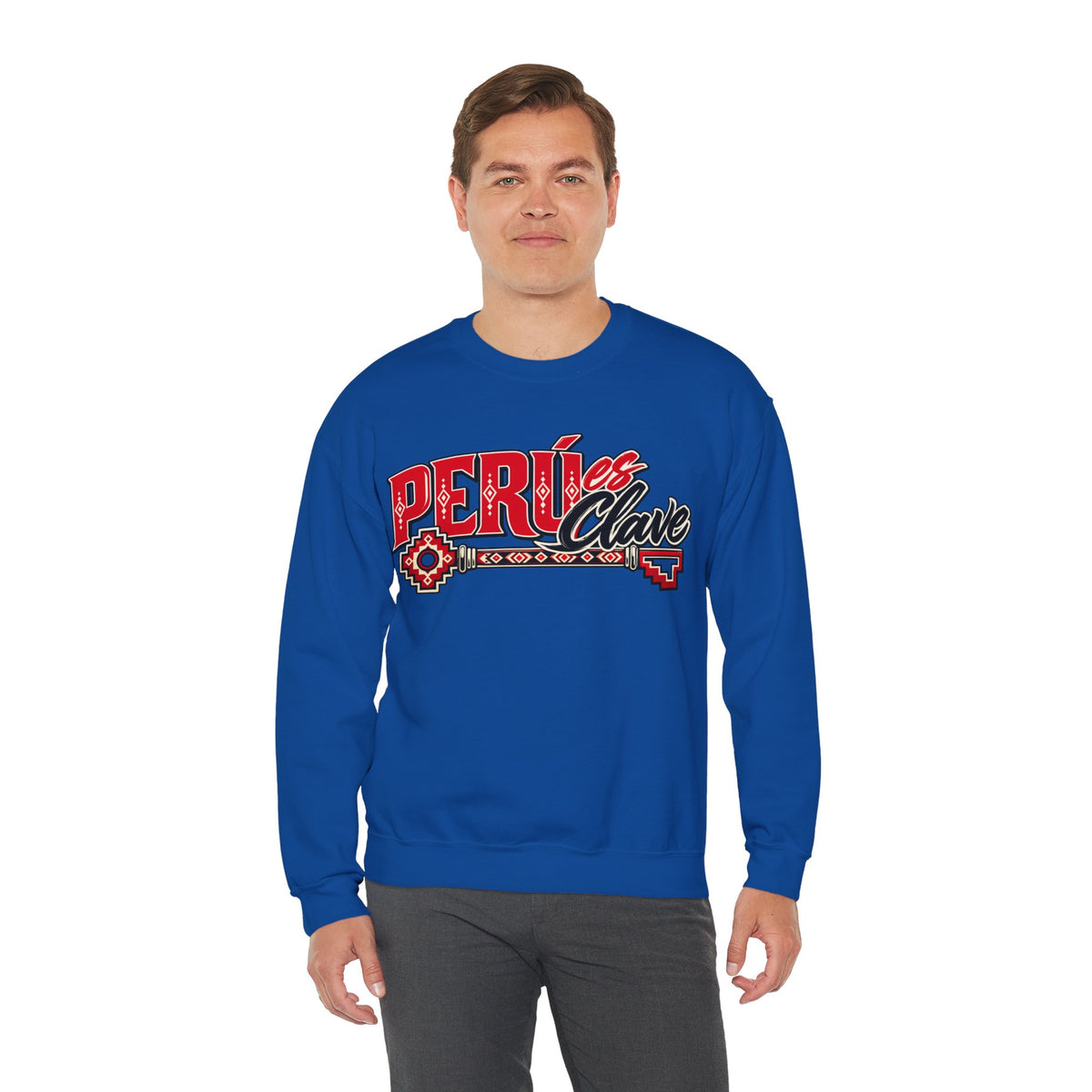 Best Perú es Clave Sweatshirt - Chakana Key Crewneck Gift