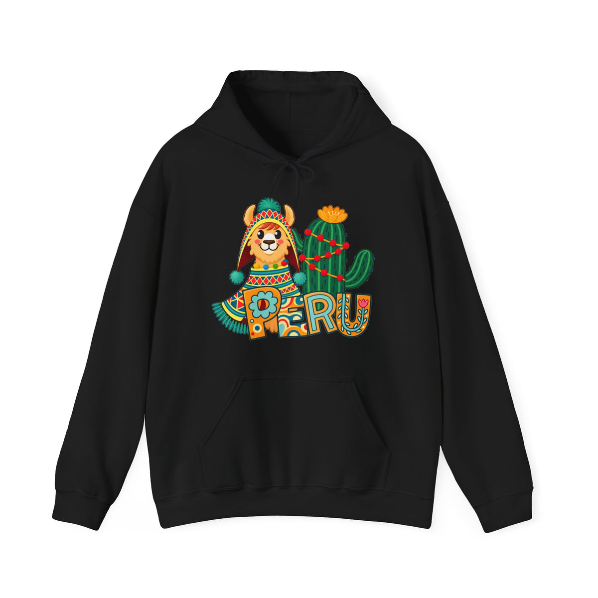 Best Peru Llama Hoodie - Cozy Peruvian Gift for Him & Her