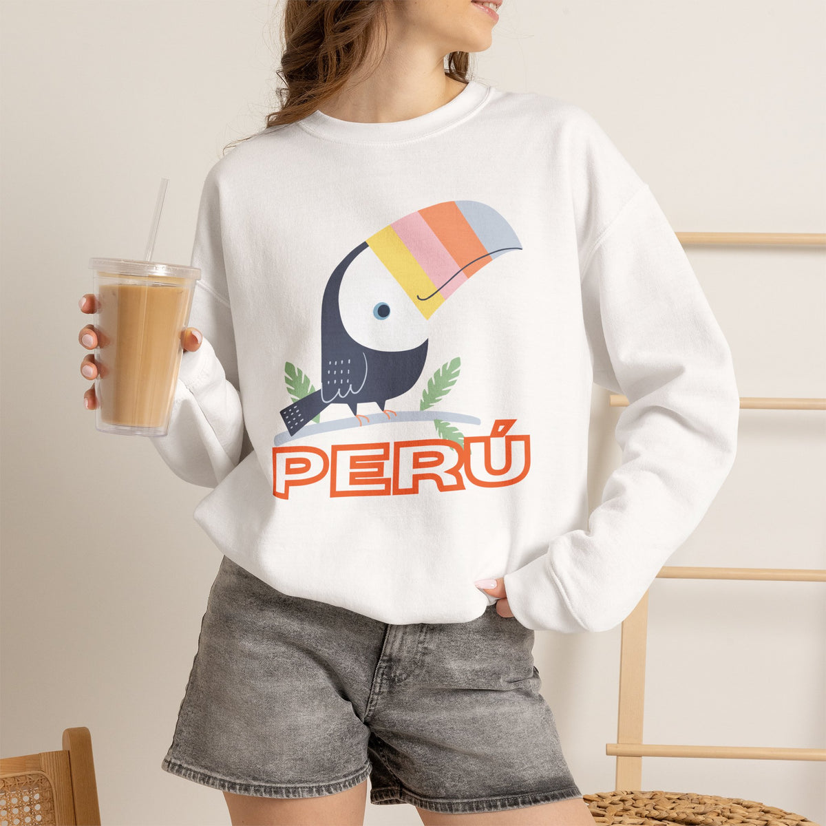 Best Peruvian Unisex Sweatshirt "Tropical Peru"