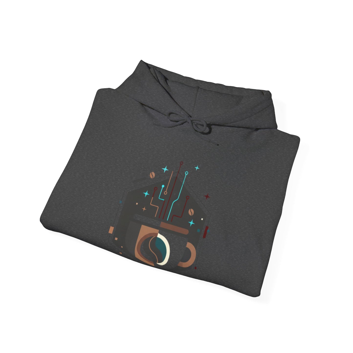 ⚡☕ Tech Coffee Circuit Hoodie USA | Modern Coffee Lovers Hoodie