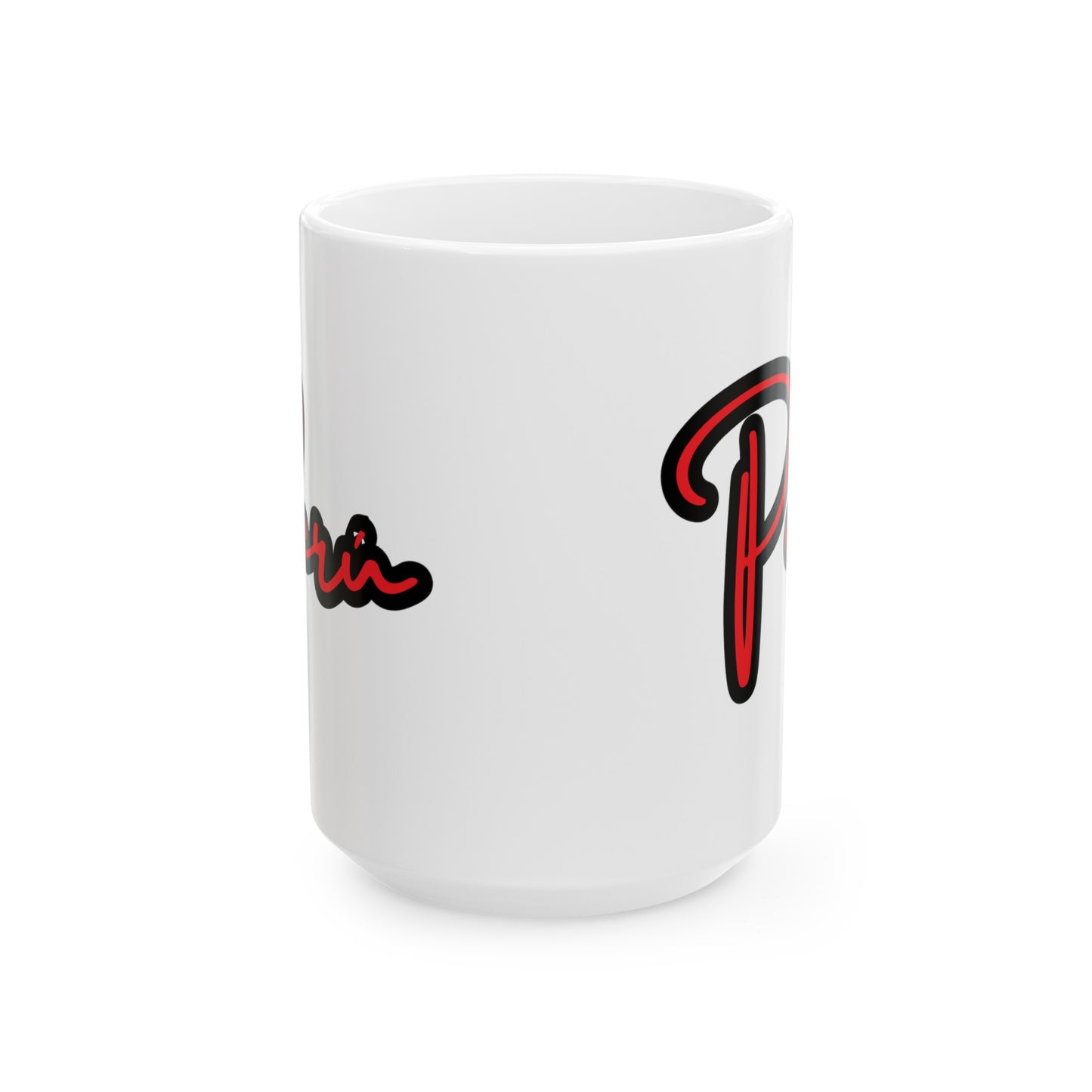 Best Peruvian Ceramic Coffee Mug, (11oz, 15oz) "Peru"