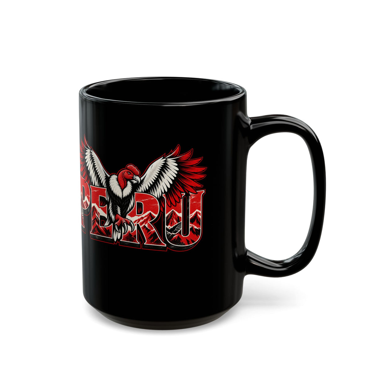 Best Peruvian Black Coffee Mug "Peru Condor"
