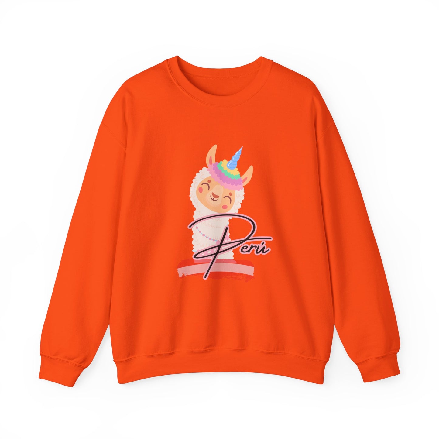 Best Unisex Sweatshirt Peruvian Inspired "Llama Unicorn"