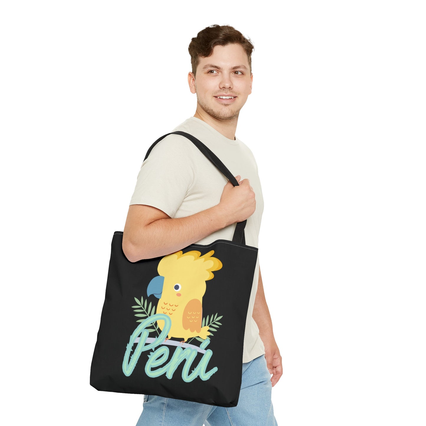 Peruvian Tote Bag "Gallito de Las Rocas"