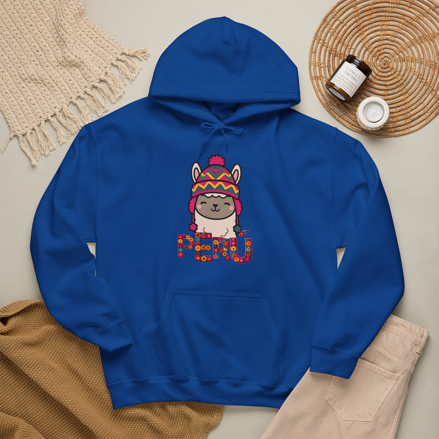 Best Peru Llama Chullo Hoodie - Cute Peruvian