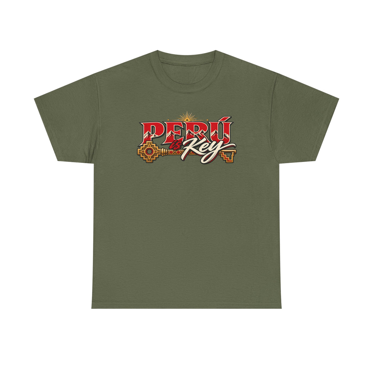 Best Peru is Key T-Shirt - Golden Sun Andes Peruvian Tee
