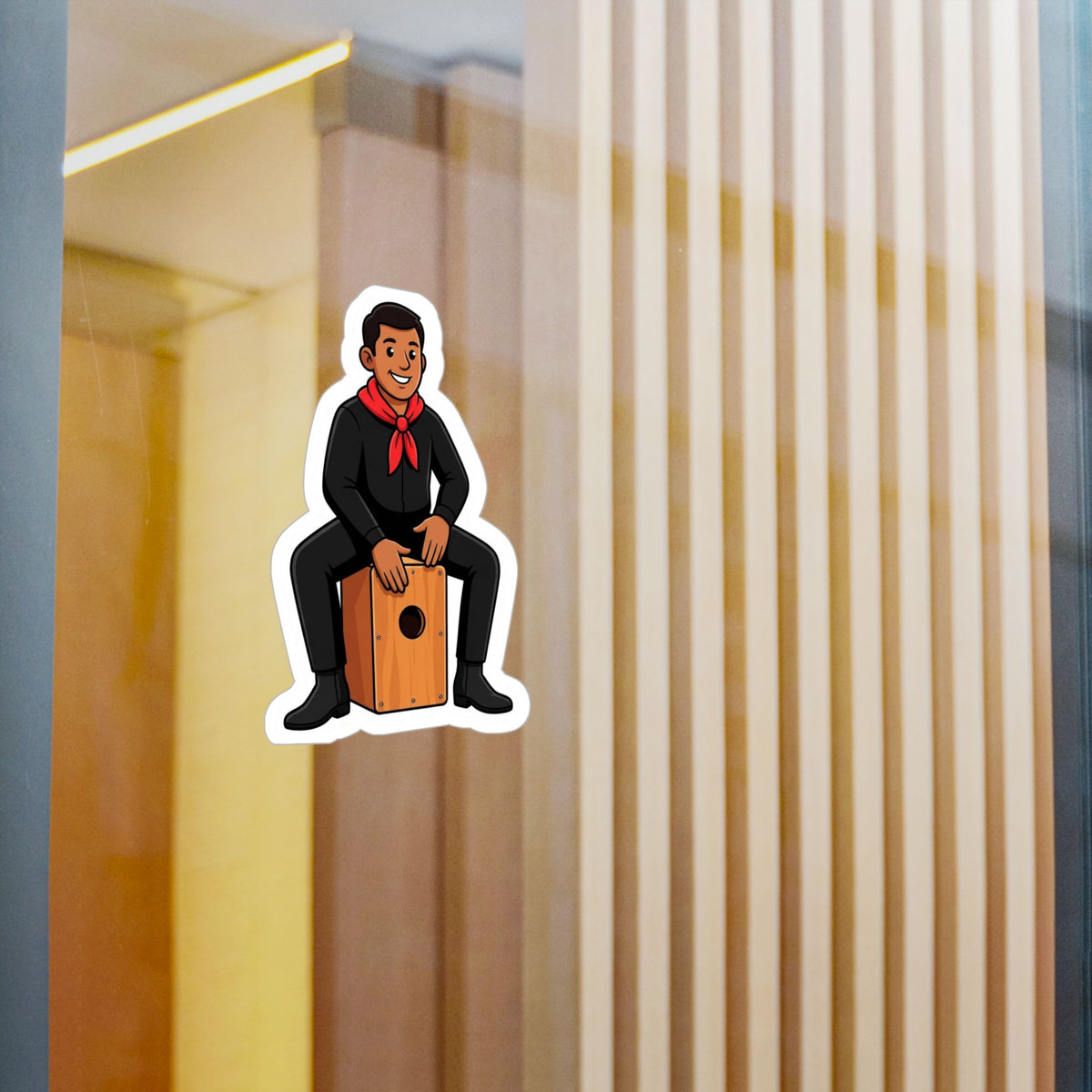 Best Peruvian Cajón Sticker - Afro-Peruvian Music Decal