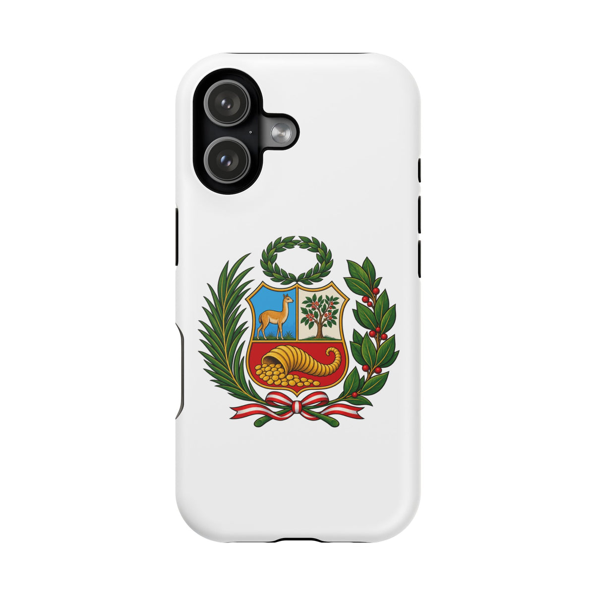 Best Peru Coat of Arms Phone Case - Escudo Nacional Gift