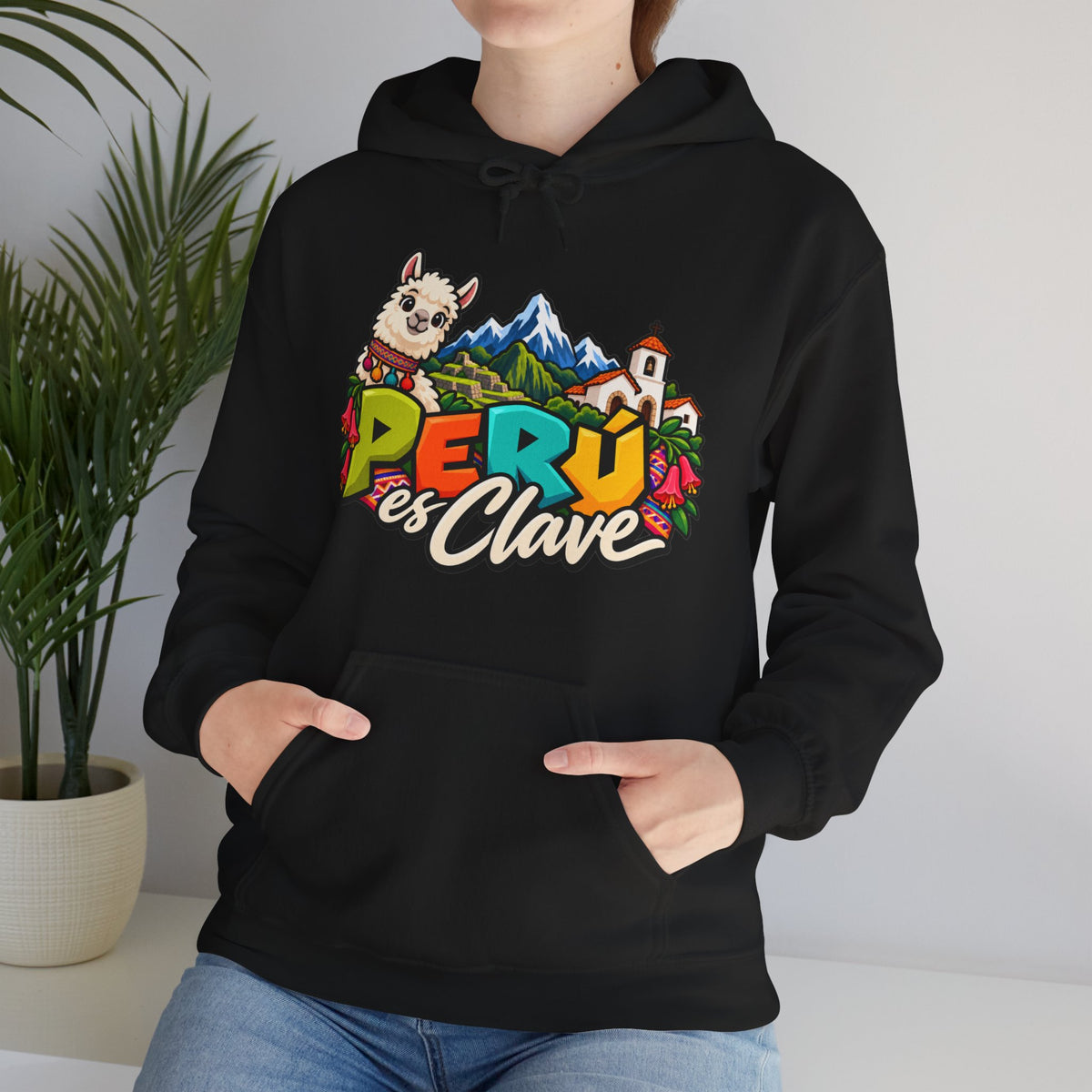 Best Perú es Clave Hoodie - Alpaca & Machu Picchu Gift