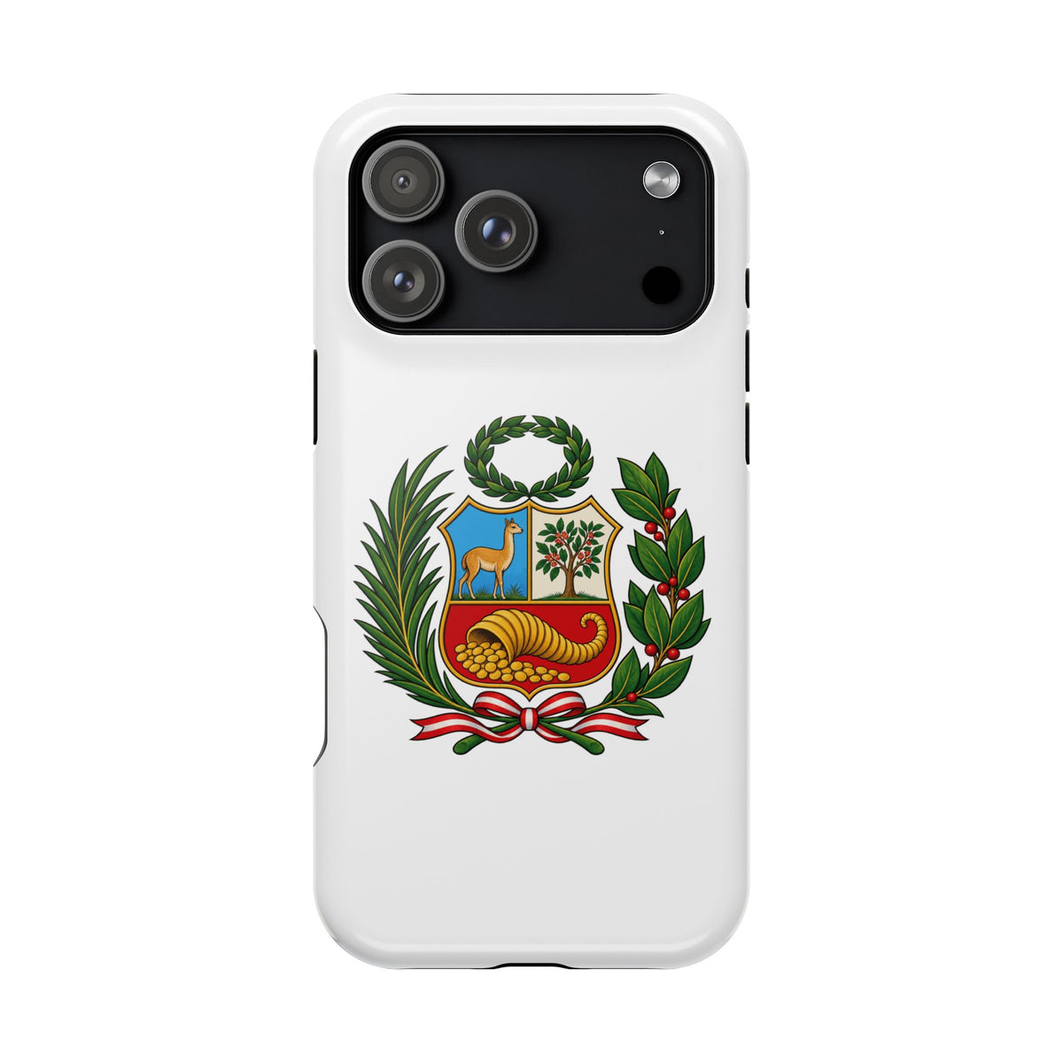 Best Peru Coat of Arms Phone Case - Escudo Nacional Gift